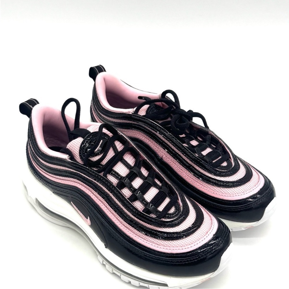 Women's Nike Air Max 97 - Med Soft Pink/ Black Platinum - Picture 5 of 9